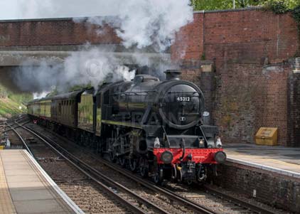 Purchase photo of 45212 Black Five at Virginia Water